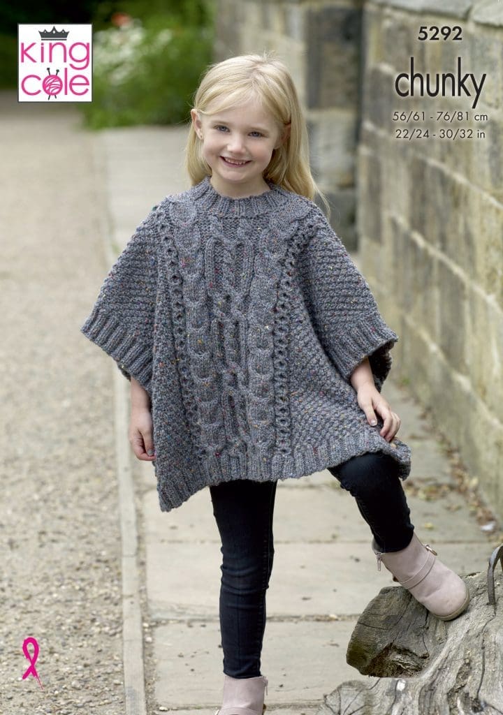 Easy to Follow Tabbards & Hat Knitted in Chunky Tweed Knitting Patterns ...