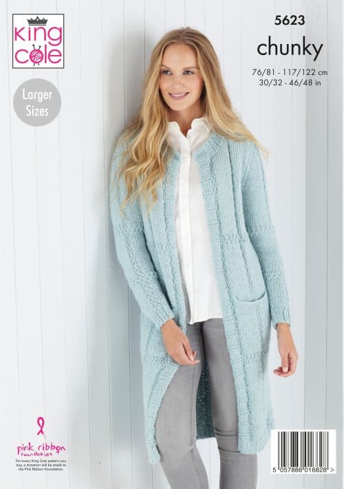 Easy to Follow Cardigans Knitted in Timeless Chunky Knitting Patterns ...
