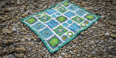 Tropical Shores Crochet-Along Blanket