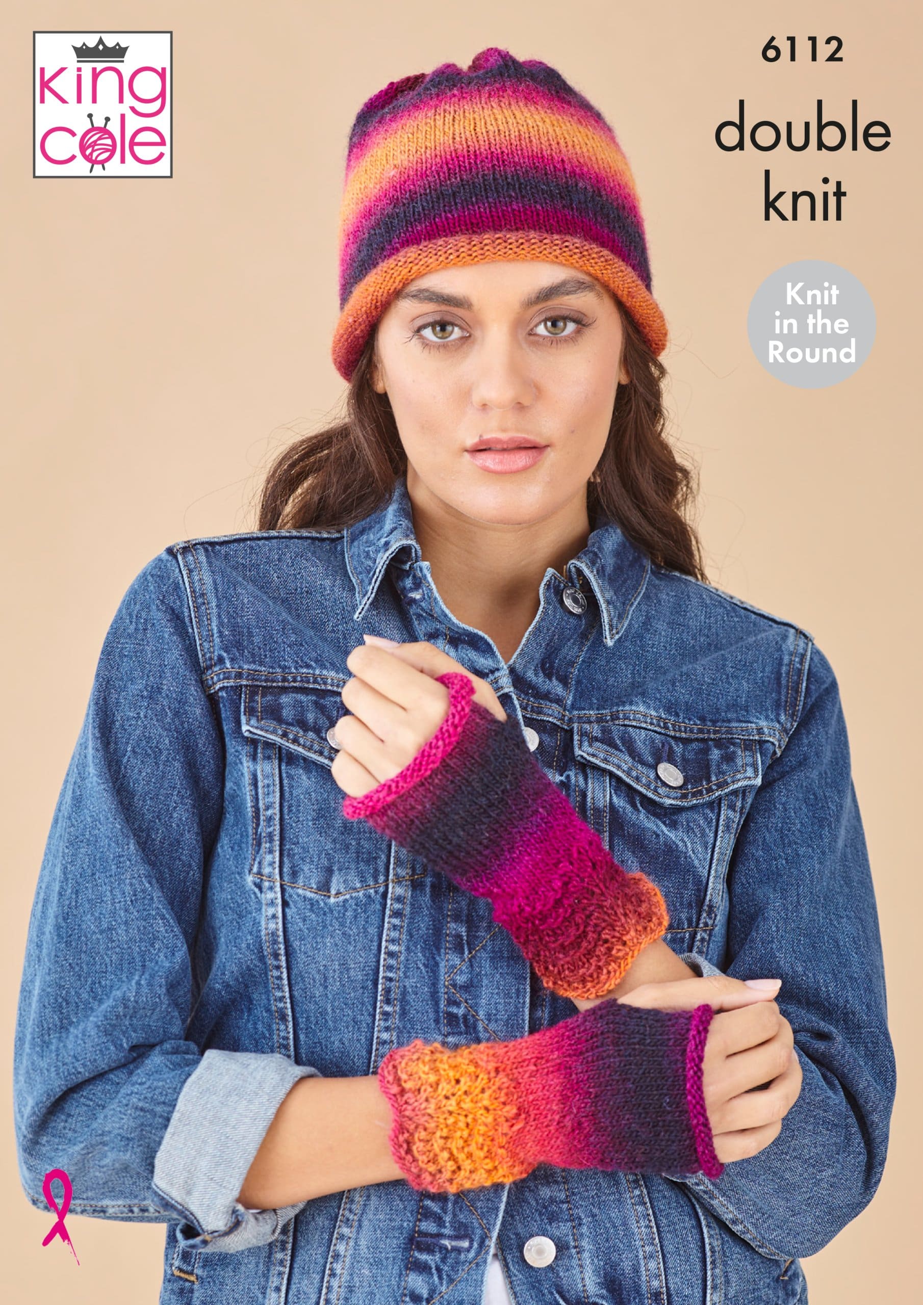Easy to Follow Accessories Knitted in Riot DK Knitting Patterns - King Cole