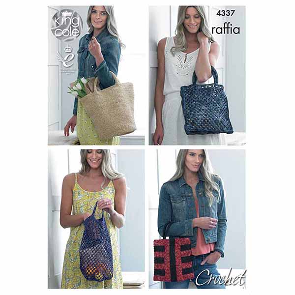 Bags Crocheted with Raffia