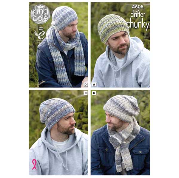 Hats & Scarves Knitted with Drifter Chunky