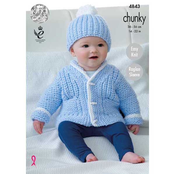 Jackets & Hat Knitted in Big Value Baby Chunky