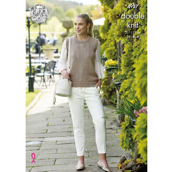 Sweater & Slipover Knitted in Luxury Merino DK