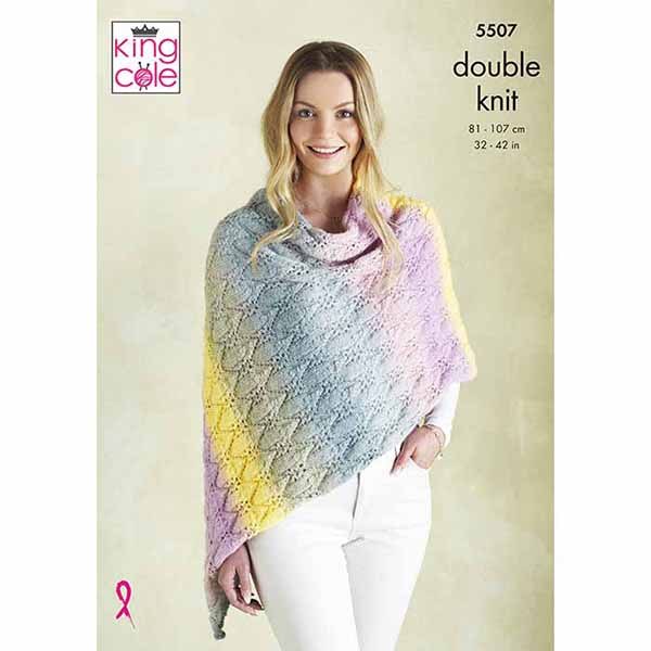 Ponchos & Snood Knitted in Curiosity DK