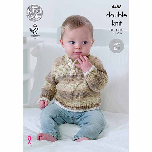 Sweaters, Slipovers & Hat Knitted with Drifter for Baby DK