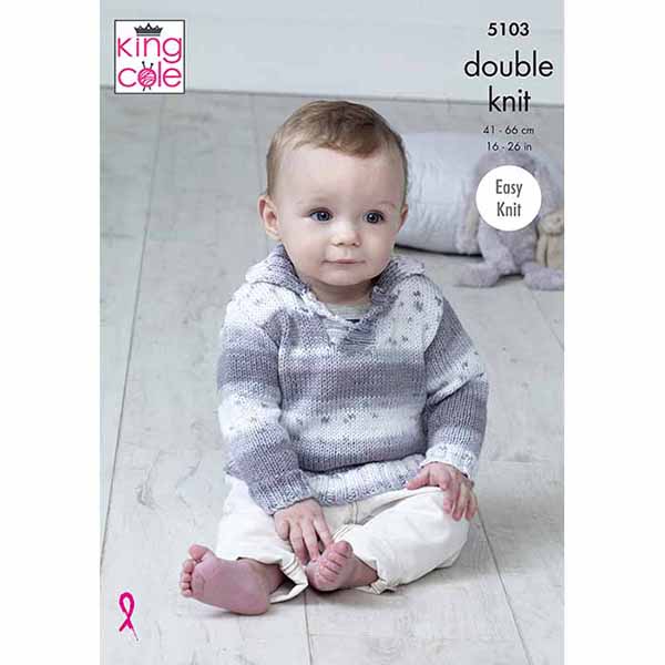 Sweaters Knitted in Cottonsoft Baby Crush DK & Cottonsoft DK