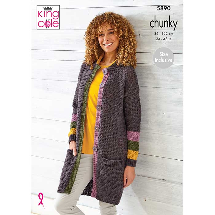 Cardigan & Coats Knitted in Wildwood Chunky