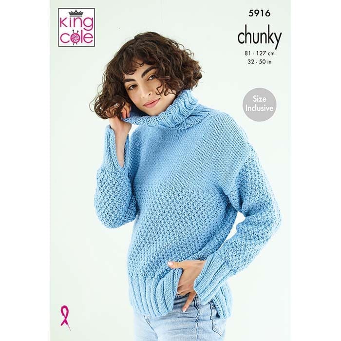 Sweaters Knitted in Subtle Drifter Chunky