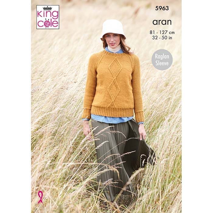 Sweaters Knitted in Wool Aran