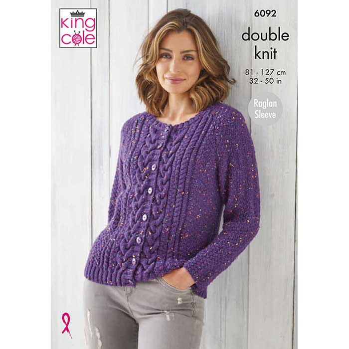 Sweater & Cardigan Knitted in Big Value Tweed DK