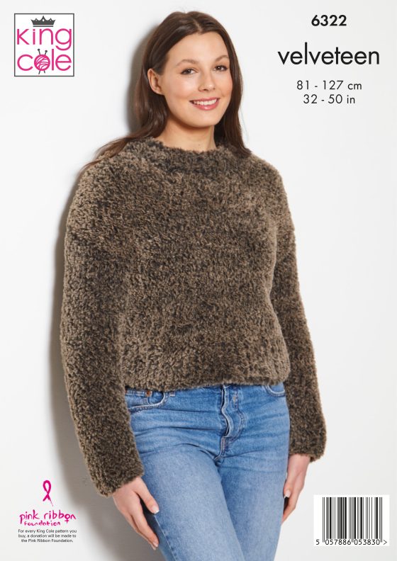 Sweaters knitted in Velveteen - Image 2